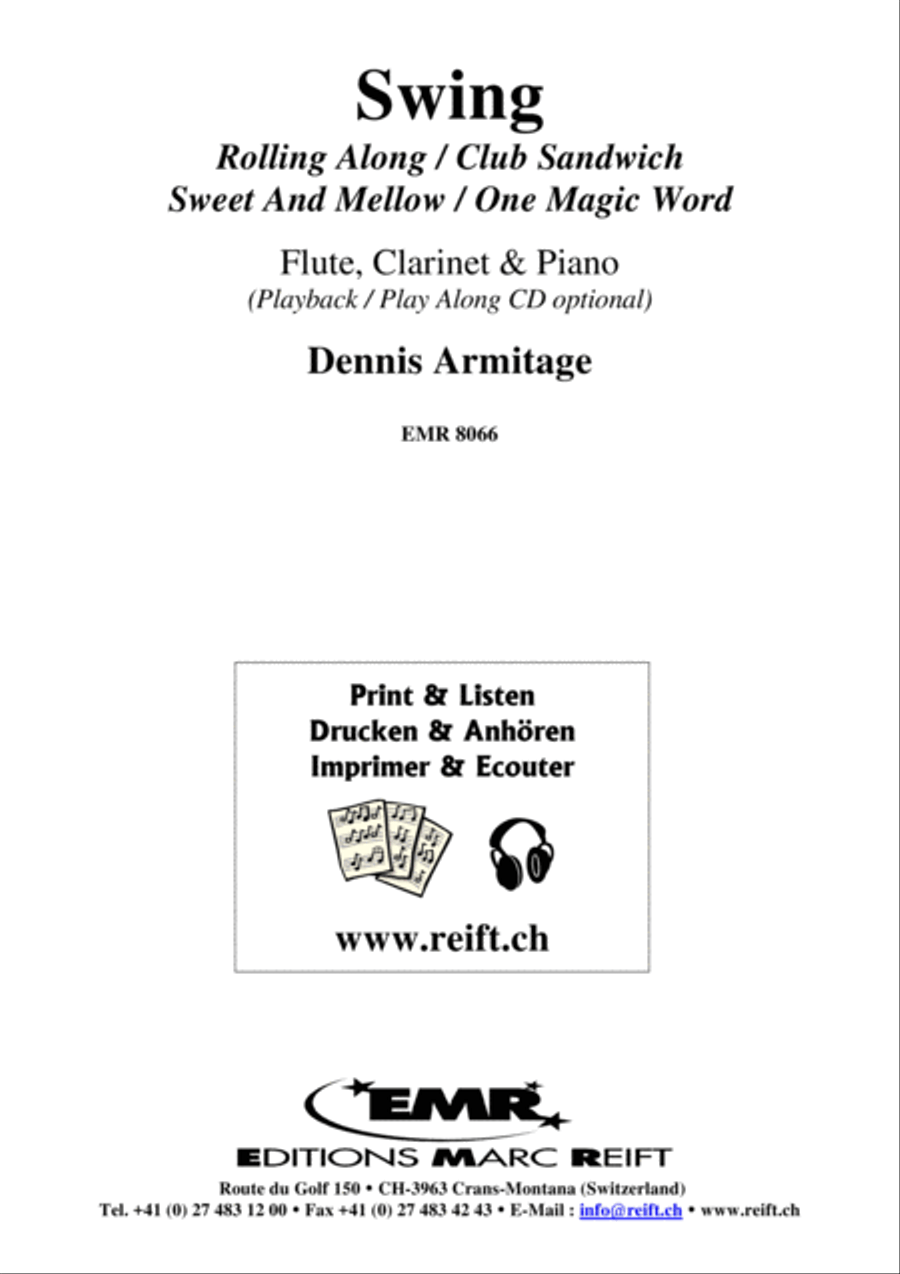 Swing Woodwind Ensemble scores gallery preview page 2