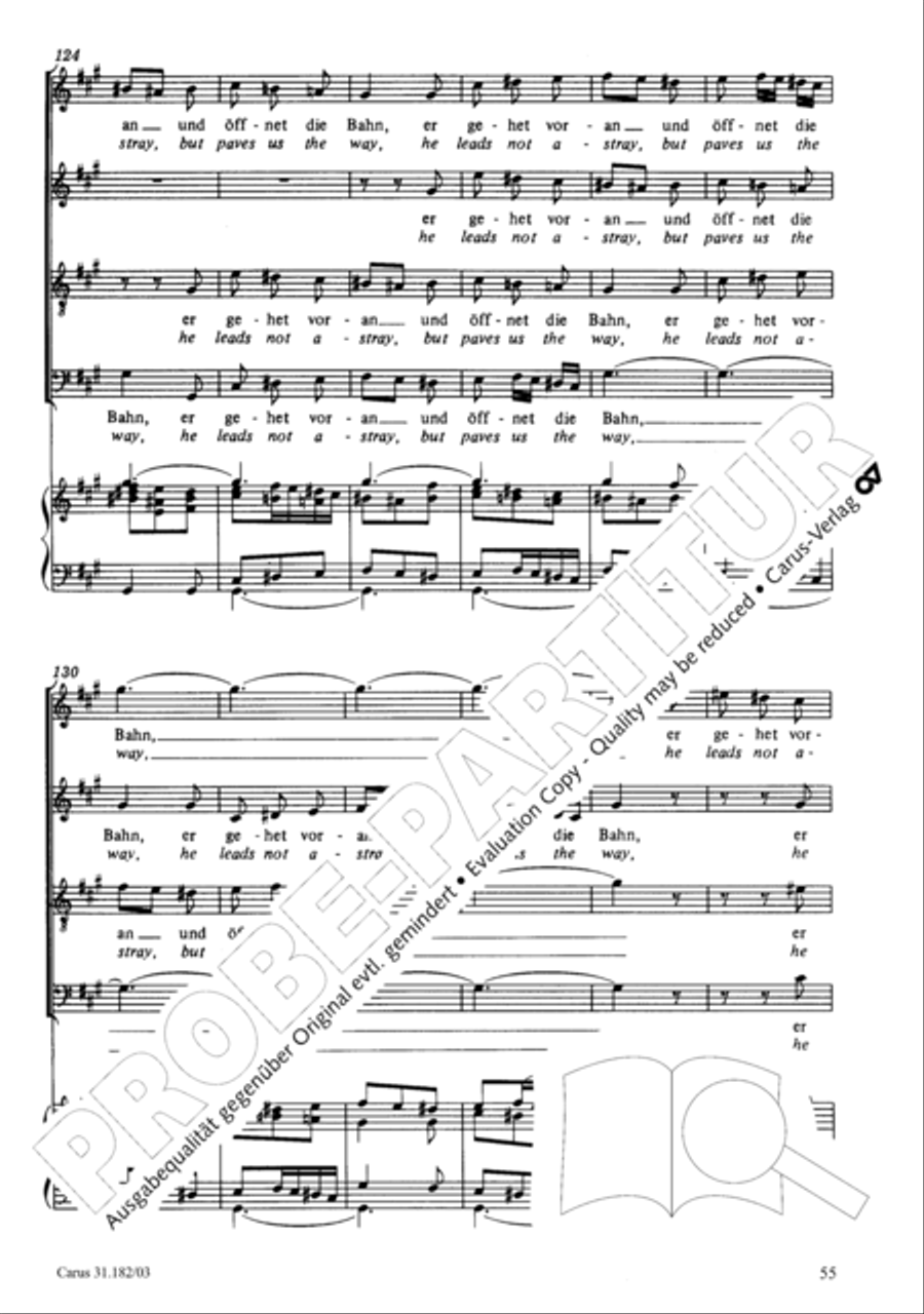 Himmelskonig, sei willkommen (King of heaven, be most welcome) ATB scores gallery preview page 55