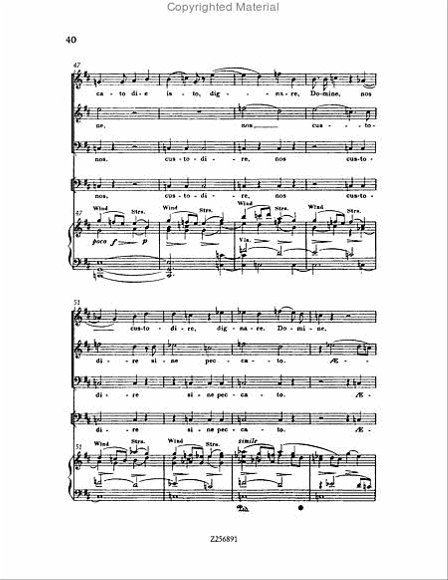 Te Deum, H 118 Choir scores gallery preview page 40