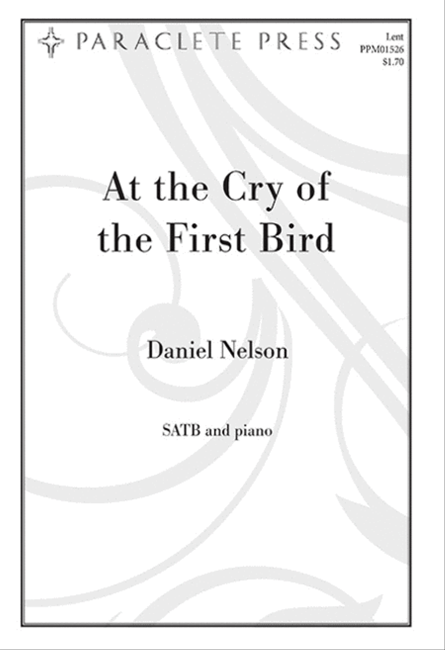 At the Cry of the First Bird 4-Part scores gallery preview page 1