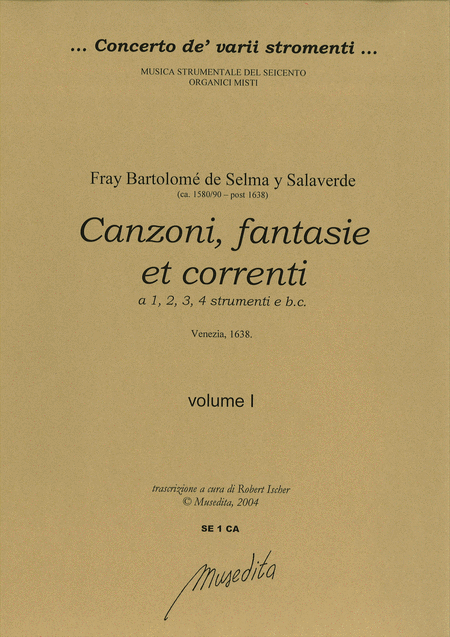 Canzoni, fantasie et correnti (Venezia, 1638)