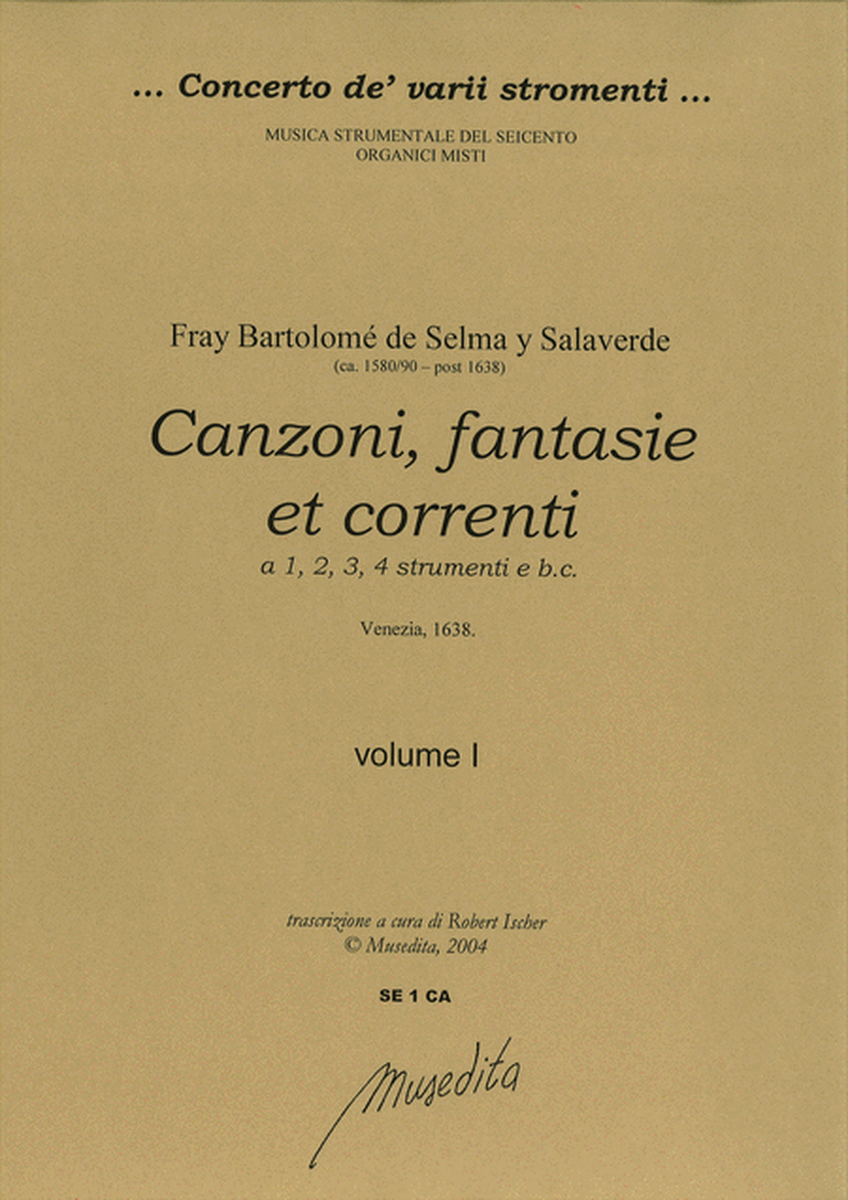 Canzoni, fantasie et correnti (Venezia, 1638)