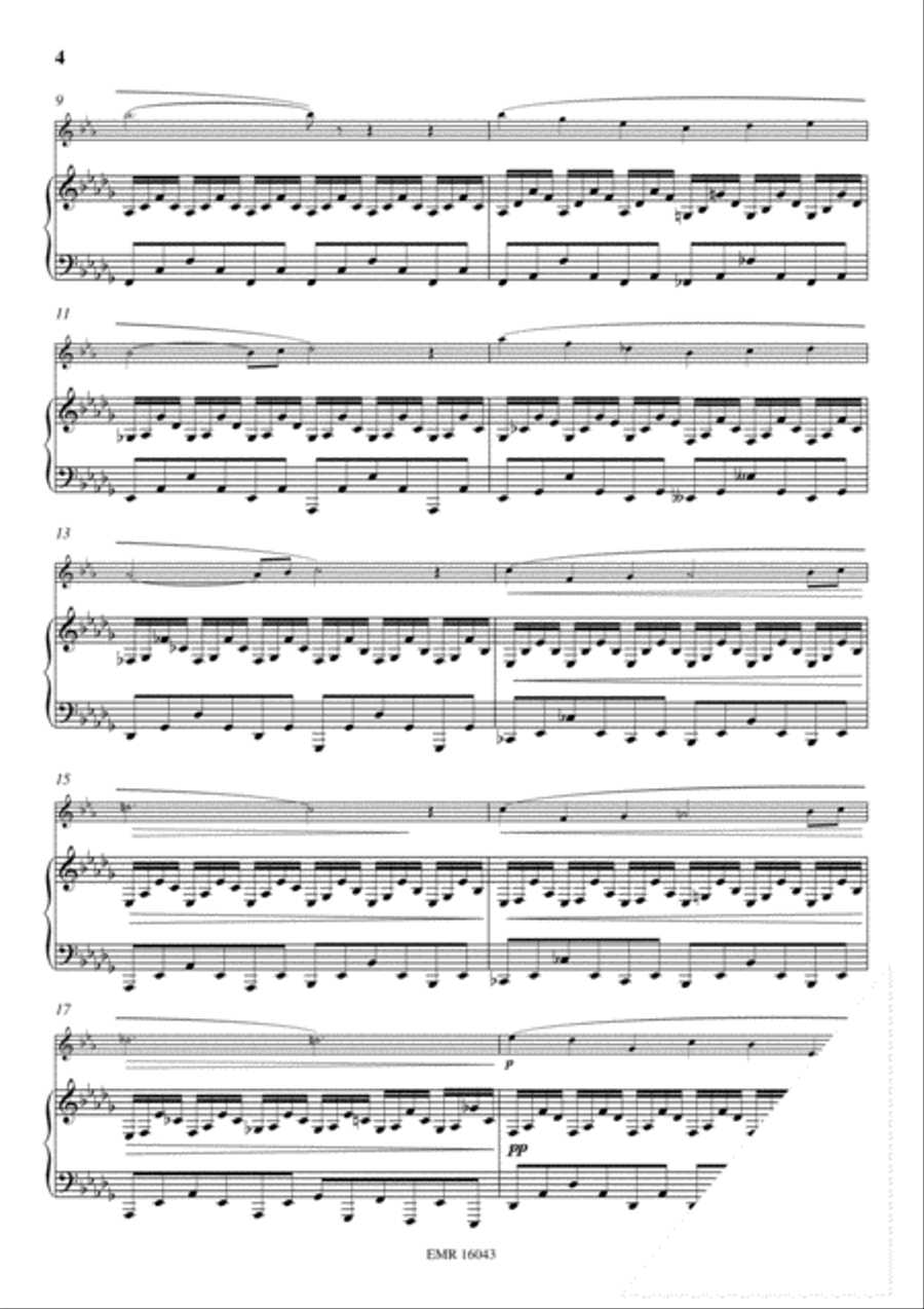 Le Cygne Clarinet Solo scores gallery preview page 4