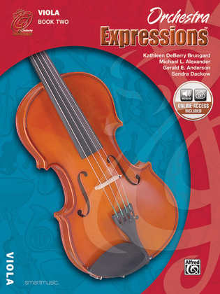 Book cover for Orchestra Expressions: Student Edition, Book Two - Viola