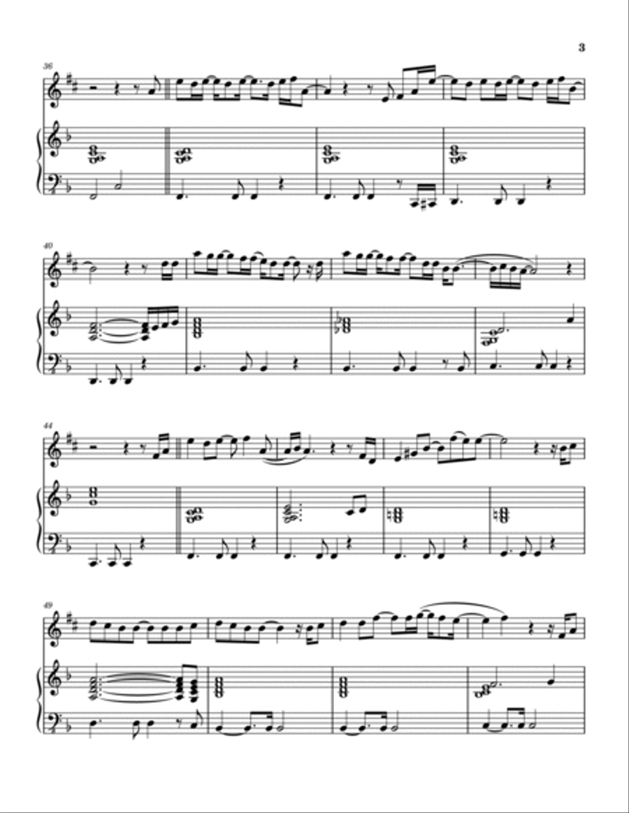 Words Get In The Way Alto Saxophone scores gallery preview page 4