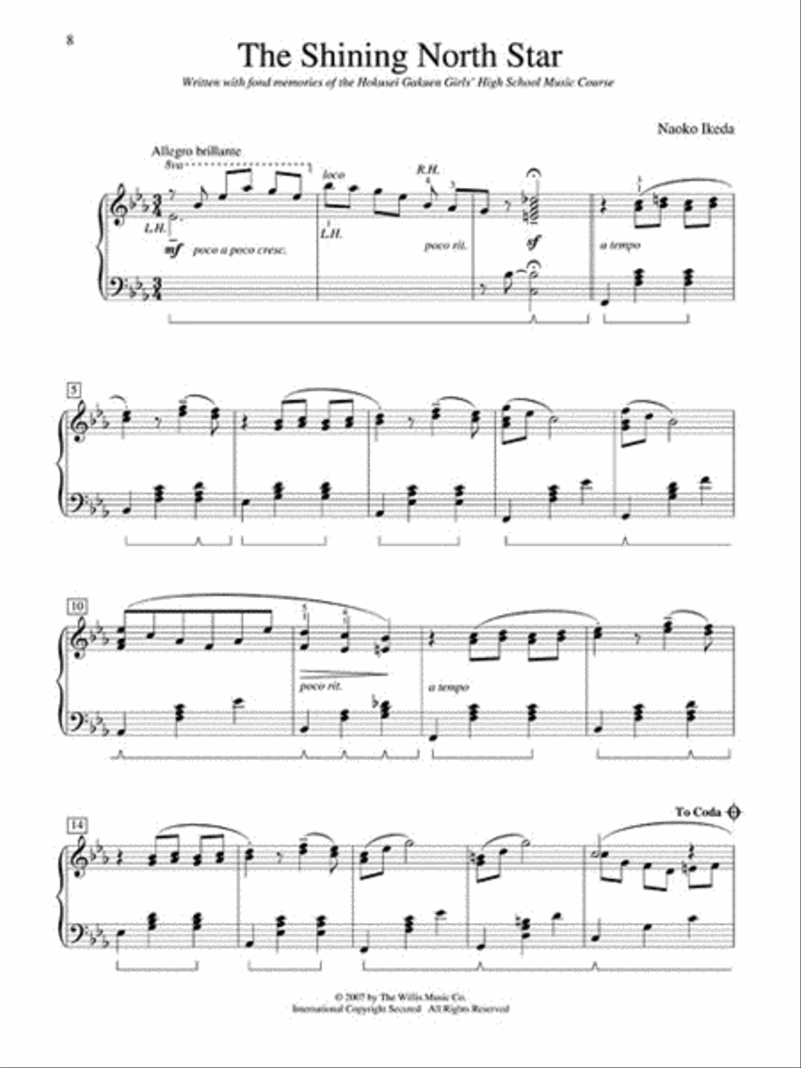 Celestial Dreams Piano scores gallery preview page 5