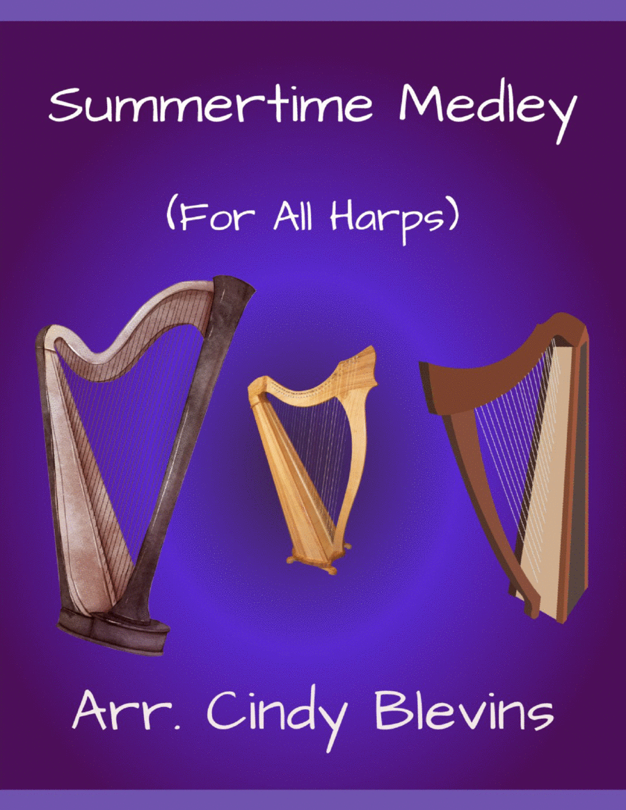 Summertime Medley, for Lap Harp Solo image number null