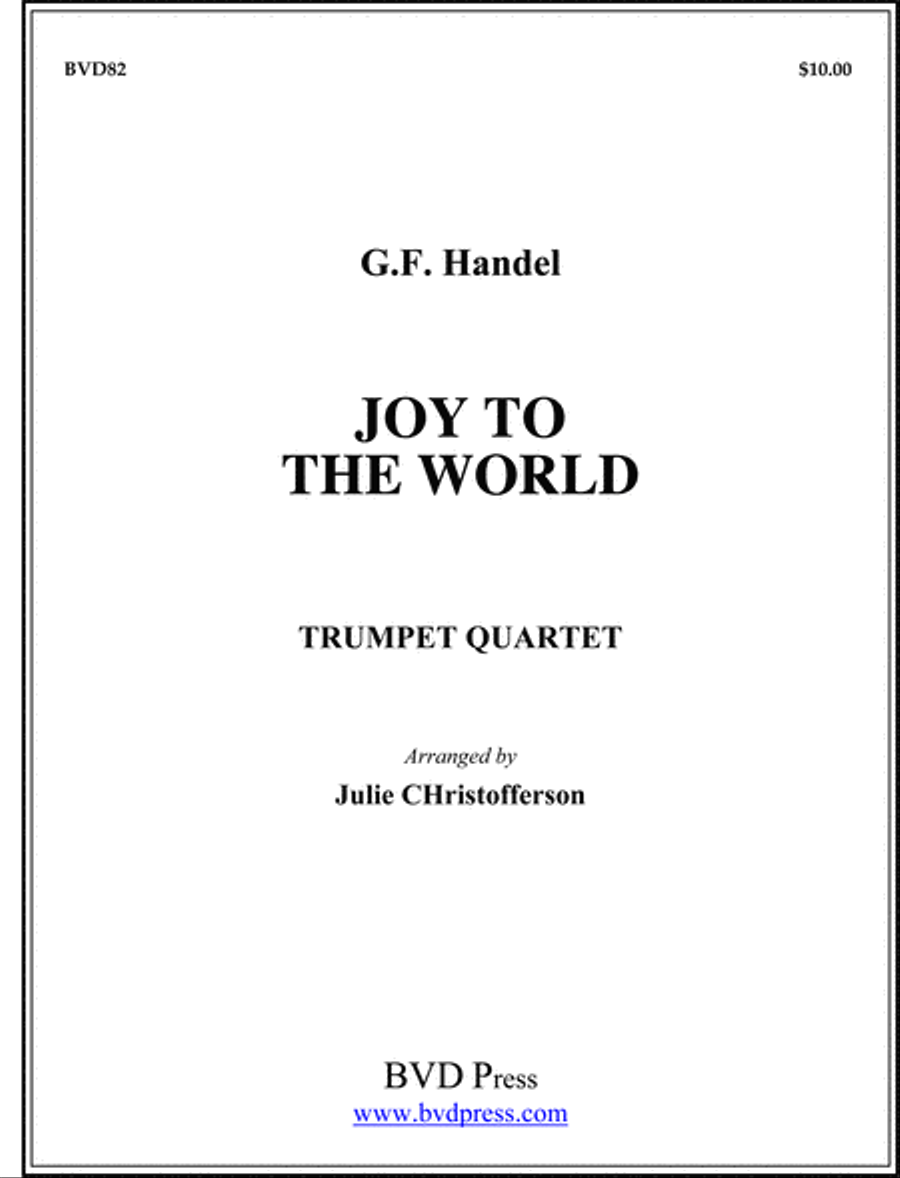 Joy to the World Trumpet scores gallery preview page 1