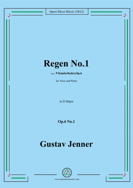 Jenner-Regen No.1,in D Major,Op.6 No.1