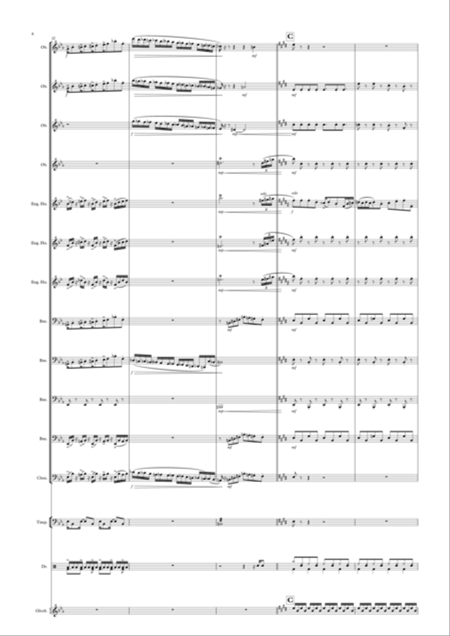 Swing Double reeds Large Ensemble scores gallery preview page 6