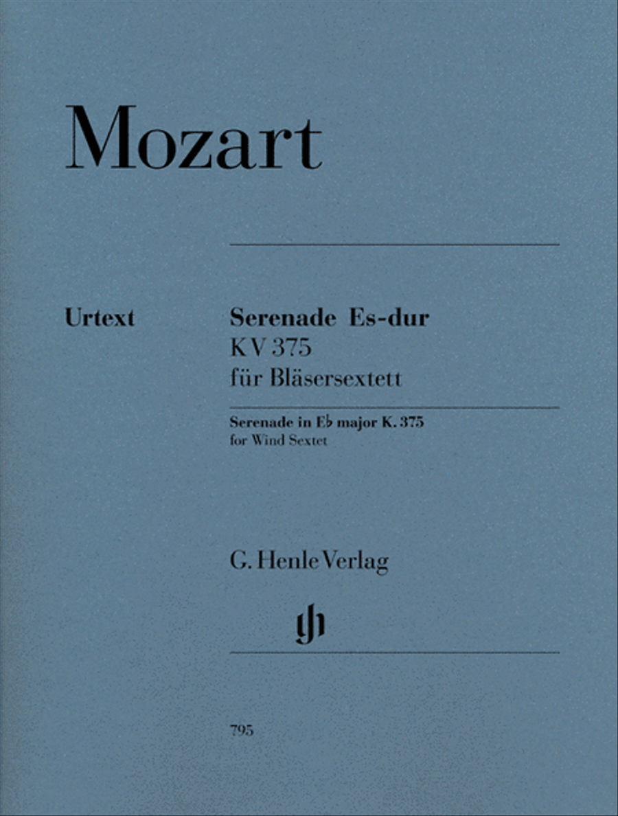 Serenade in E-flat Major, K. 375 Bassoon scores gallery preview page 1