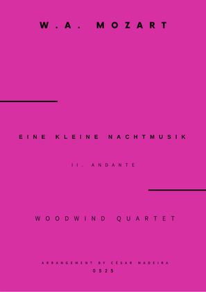 Eine Kleine Nachtmusik (2 mov.) - Woodwind Quartet (Full Score and Parts)