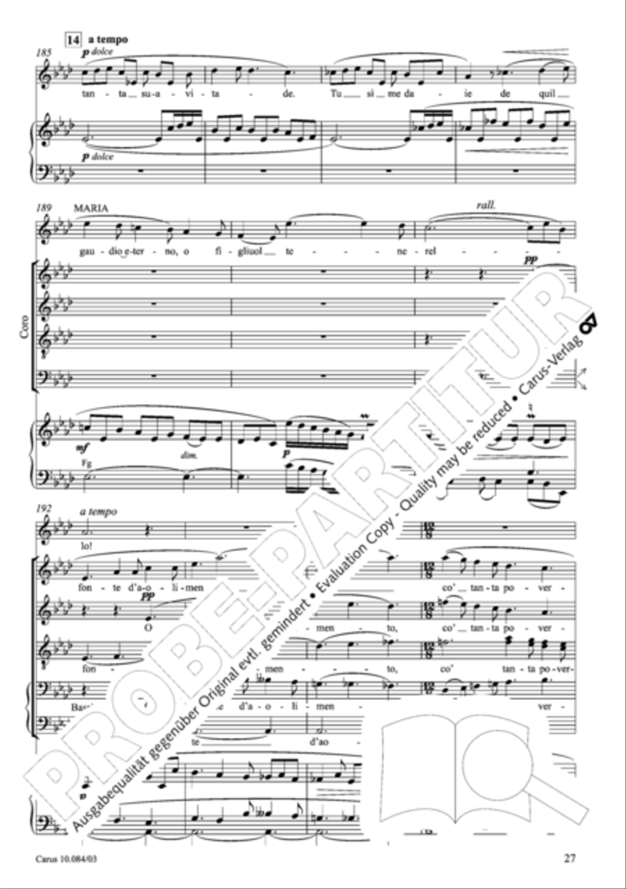 Lauda per la Nativita del Signore Divisi scores gallery preview page 28