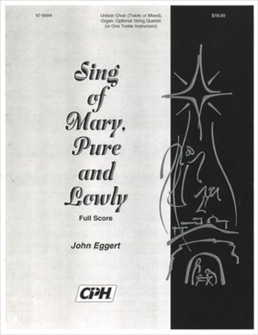 Sing of Mary, Pure and Lowly (Full Score) image number null