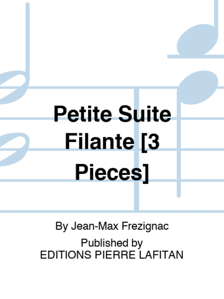 Petite Suite Filante [3 Pièces] Classical Guitar scores gallery preview page 1
