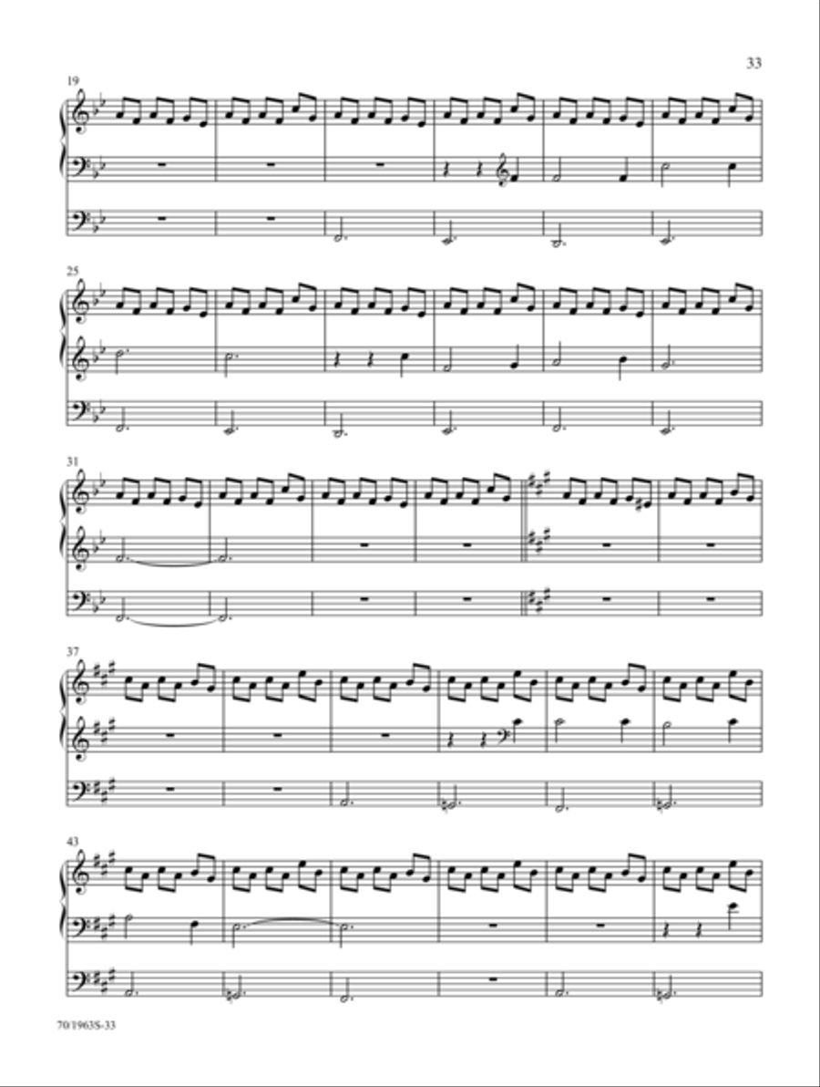 God of Grace and God of Glory Organ Solo scores gallery preview page 16