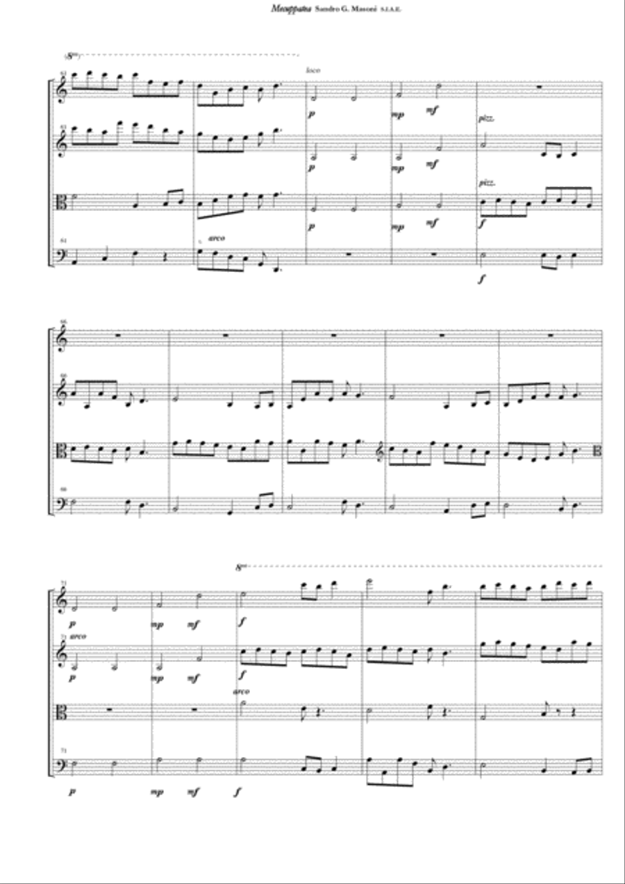 Mecuppatea (score)