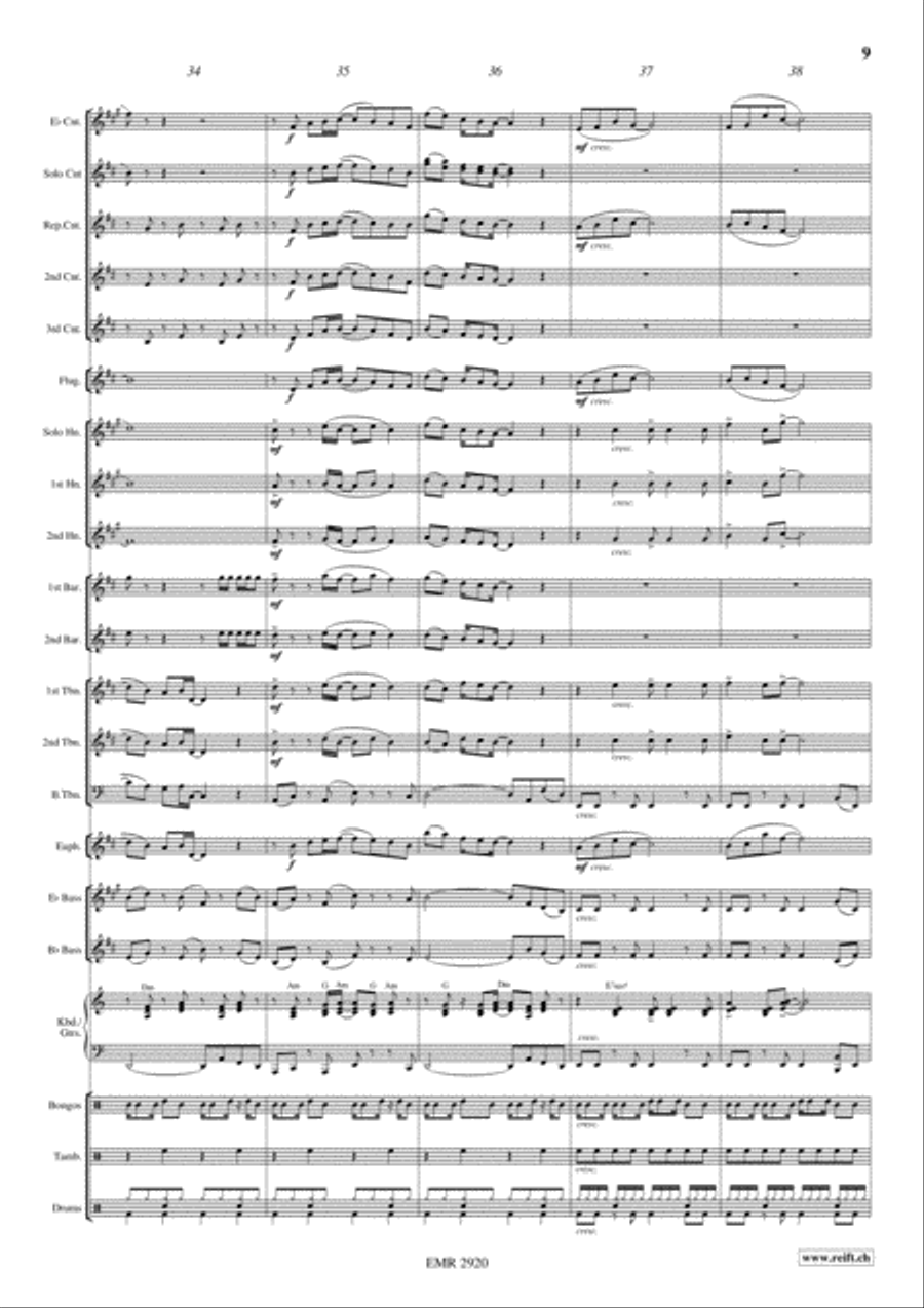 Alexandrie, Alexandra Alexandrie, Alexandra Brass Band scores gallery preview page 10