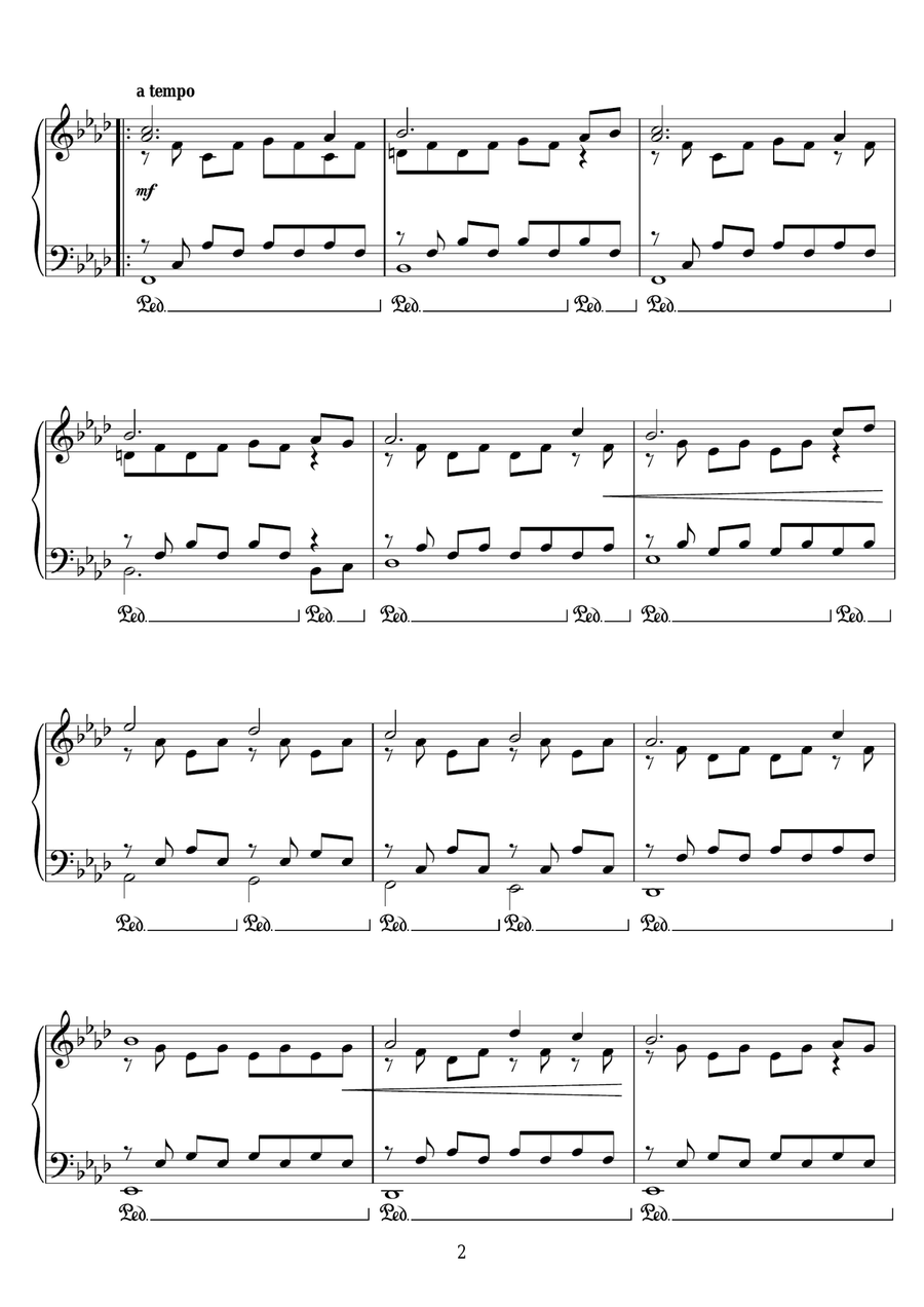 Theme from Call The Midwife Piano Solo scores gallery preview page 2