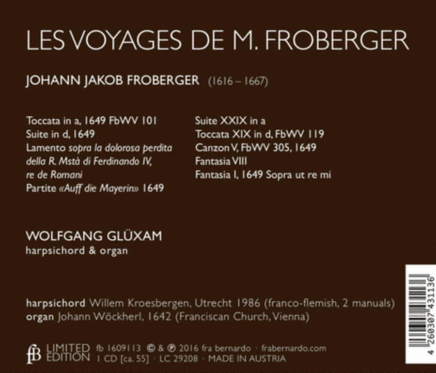 Les Voyages de M. Froberger
