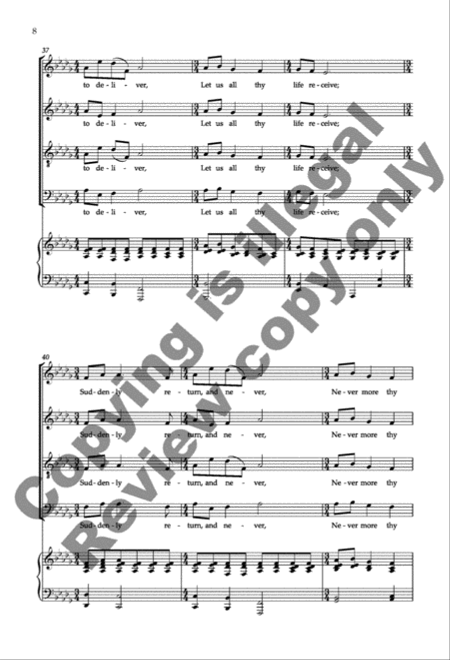 Love Divine Love Divine Divisi scores gallery preview page 8