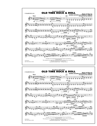 Old Time Rock & Roll - Eb Baritone Sax