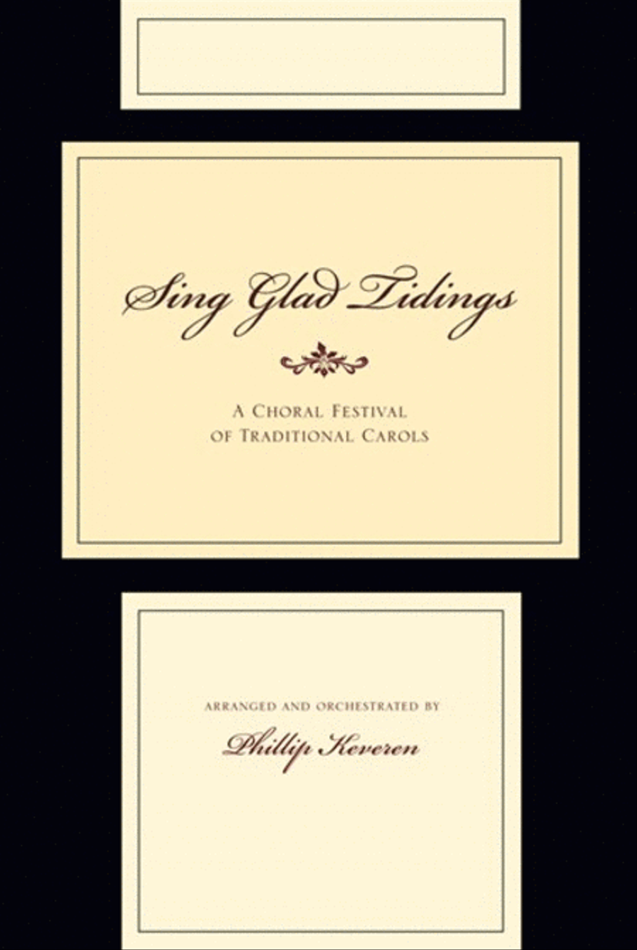Sing Glad Tidings - Booklet 4-Part scores gallery preview page 1