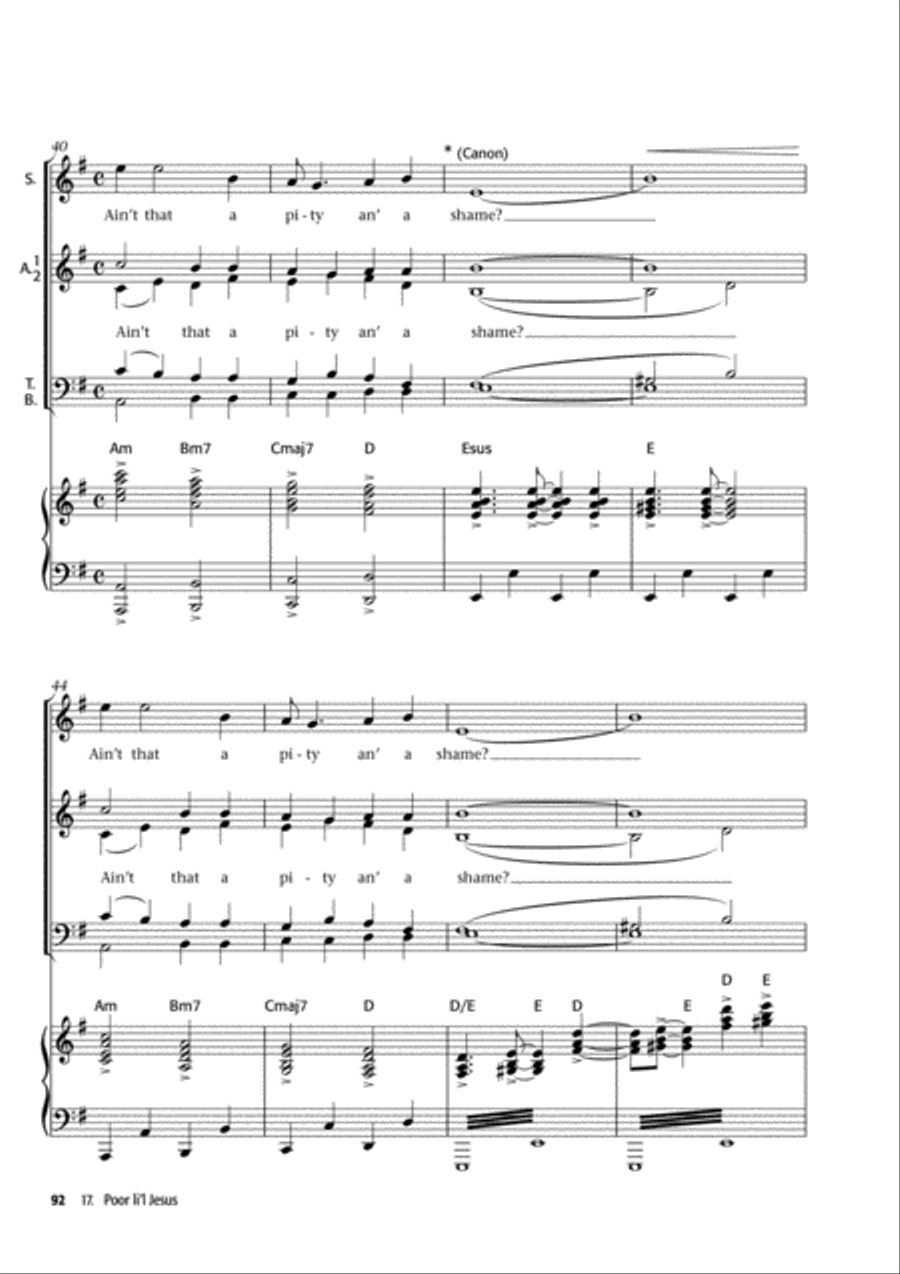 Voiceworks at Christmas Unison Choir scores gallery preview page 23