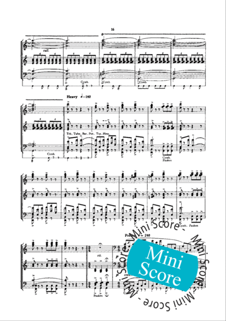 London Suite Concert Band scores gallery preview page 20