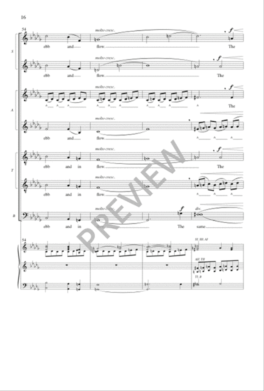 The Same Stream The Same Stream Divisi scores gallery preview page 17
