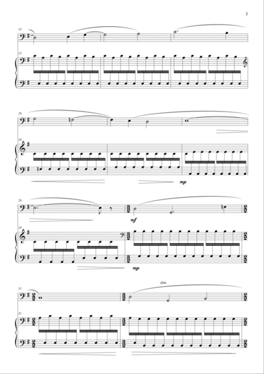 Il silenzio è inizio Il silenzio è inizio Chamber Music scores gallery preview page 4