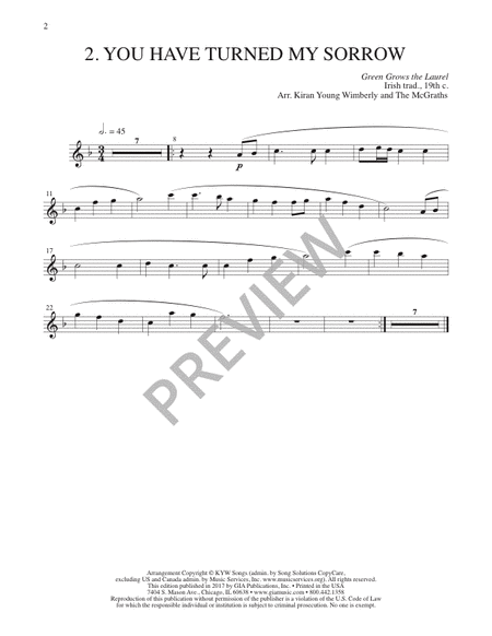 Celtic Psalms - Volume 2, Instrument edition