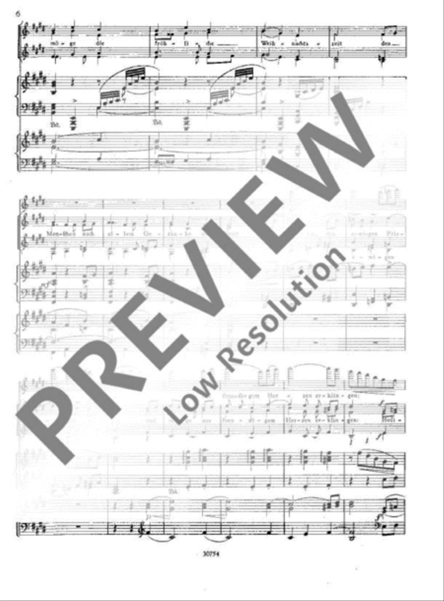 Weihnachtslieder Children's Choir scores gallery preview page 7