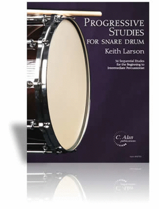 Book cover for Progressive Studies for Snare Drum