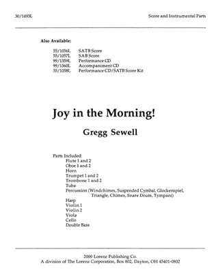 Joy in the Morning - Orchestration