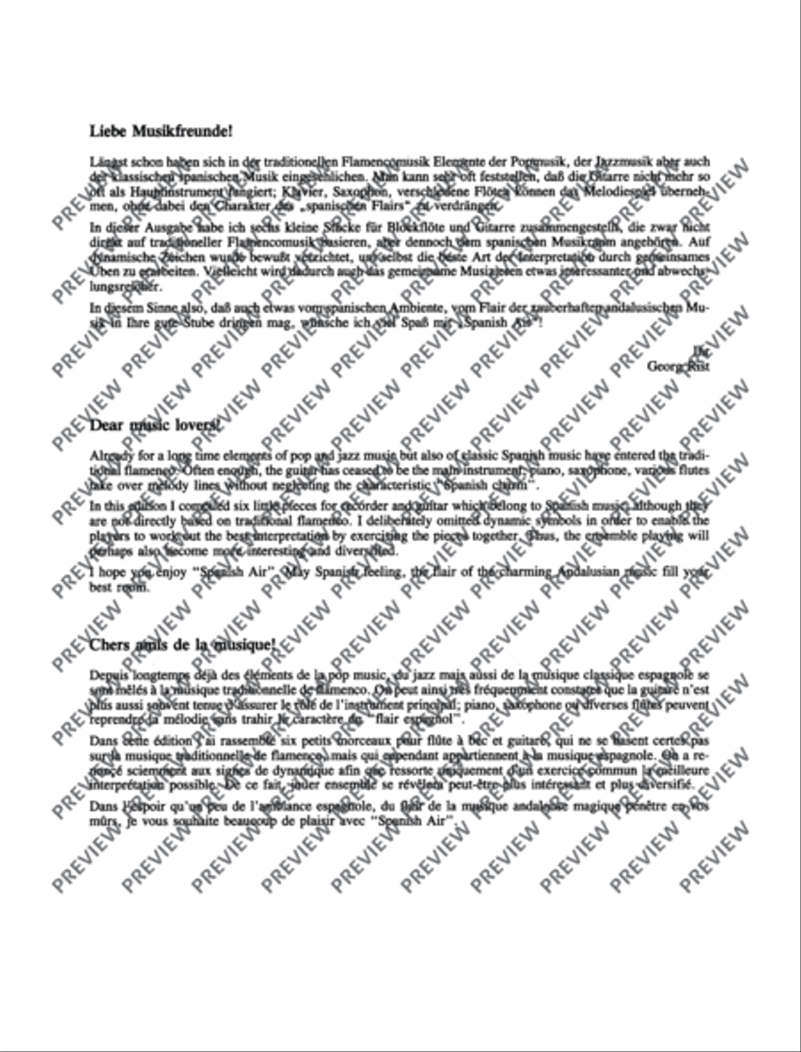 Spanish Air Recorder scores gallery preview page 3