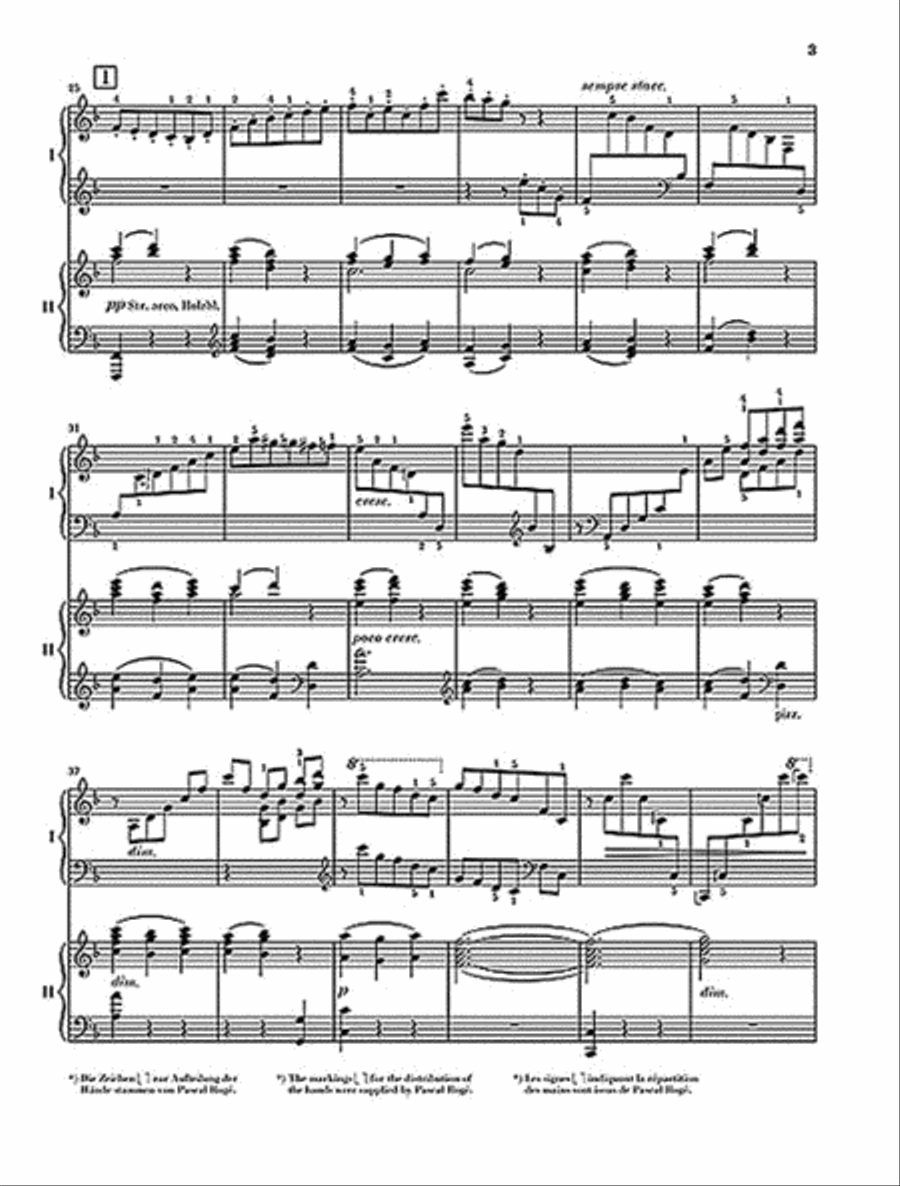 Piano Concerto No. 5 in F Major, Op. 103 (Egyptian) Piano Solo scores gallery preview page 3