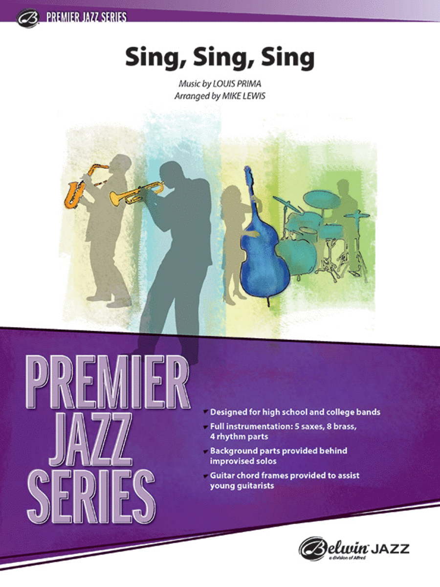 Sing, Sing, Sing Jazz Ensemble scores gallery preview page 1