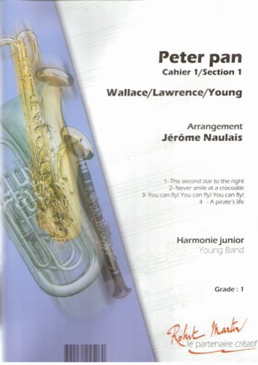 Peter Pan Cahier 1 Orchestra scores gallery preview page 1