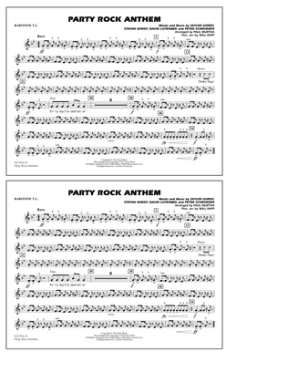 Book cover for Party Rock Anthem - Baritone T.C.