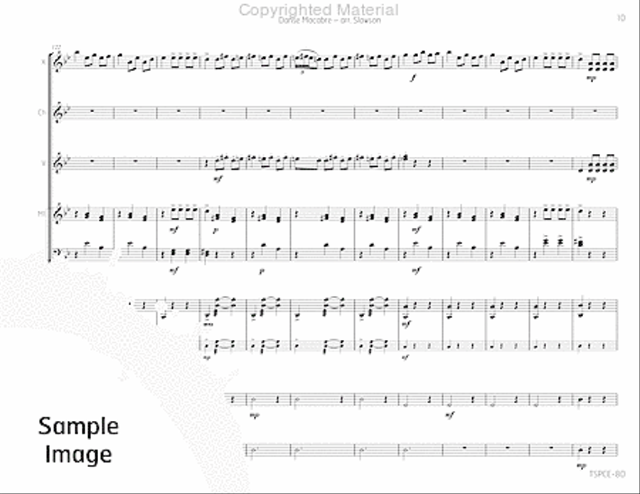 Danse Macabre Percussion Ensemble scores gallery preview page 14