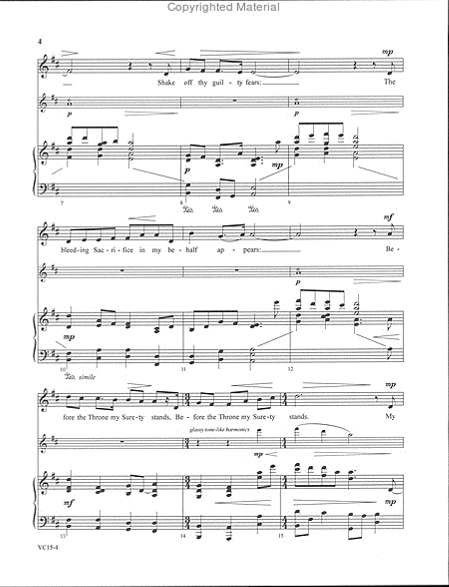 Sacred Solos of Dan Forrest - medium voice Medium Voice scores gallery preview page 3