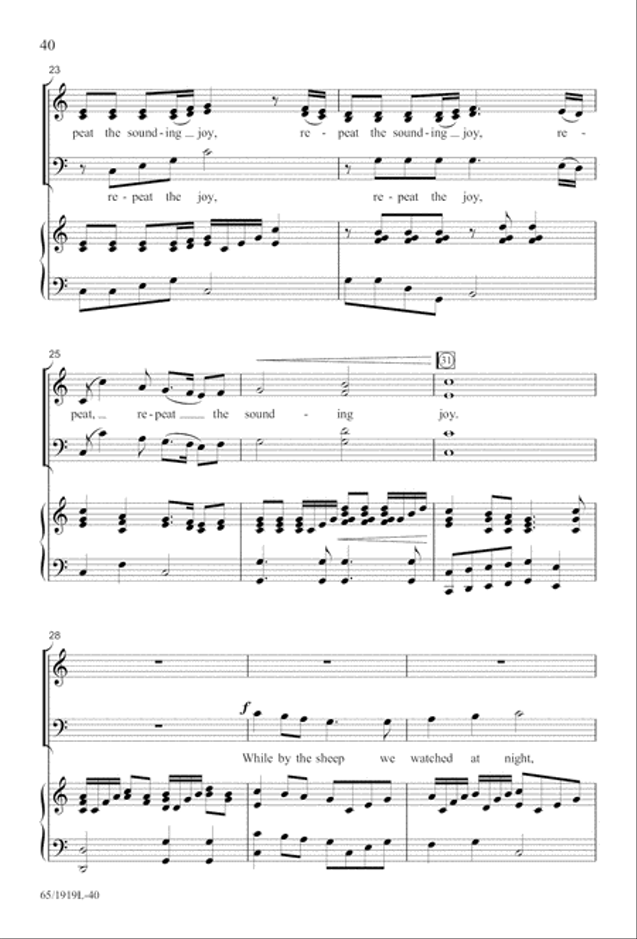 The Perfect Christmas The Perfect Christmas 4-Part scores gallery preview page 42