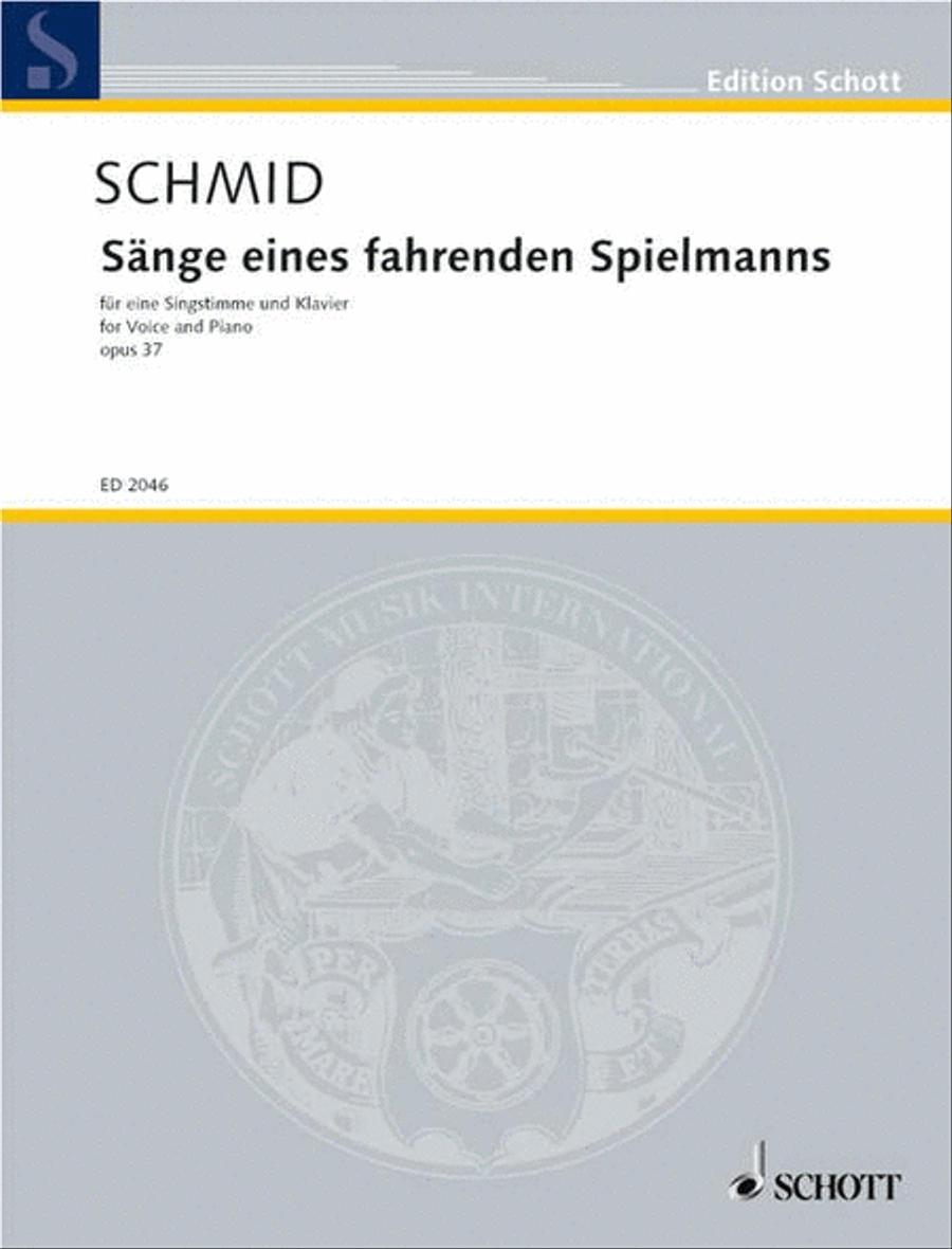 Sänge eines fahrenden Spielmanns Voice Solo scores gallery preview page 1