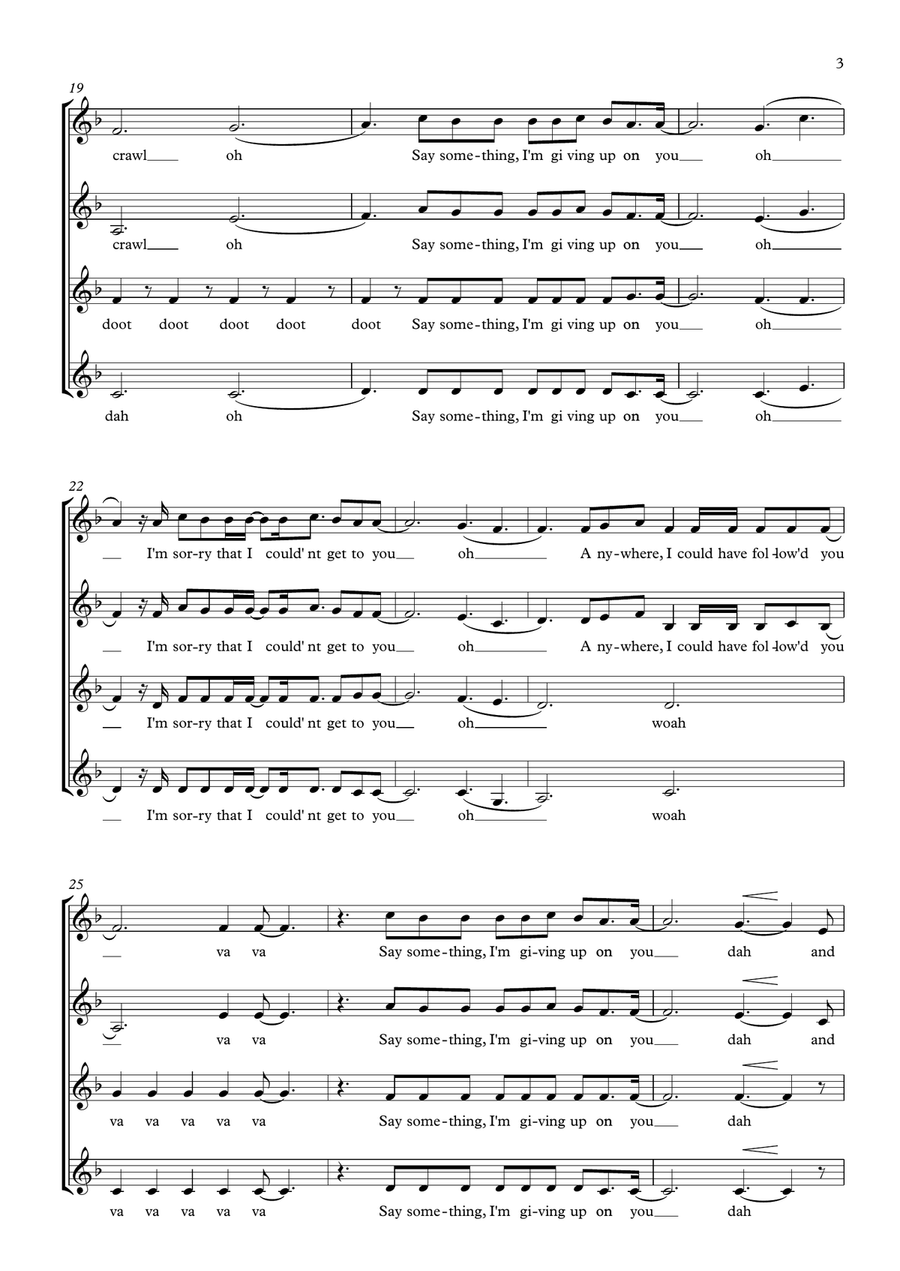 Say Something Say Something SSAA scores gallery preview page 3