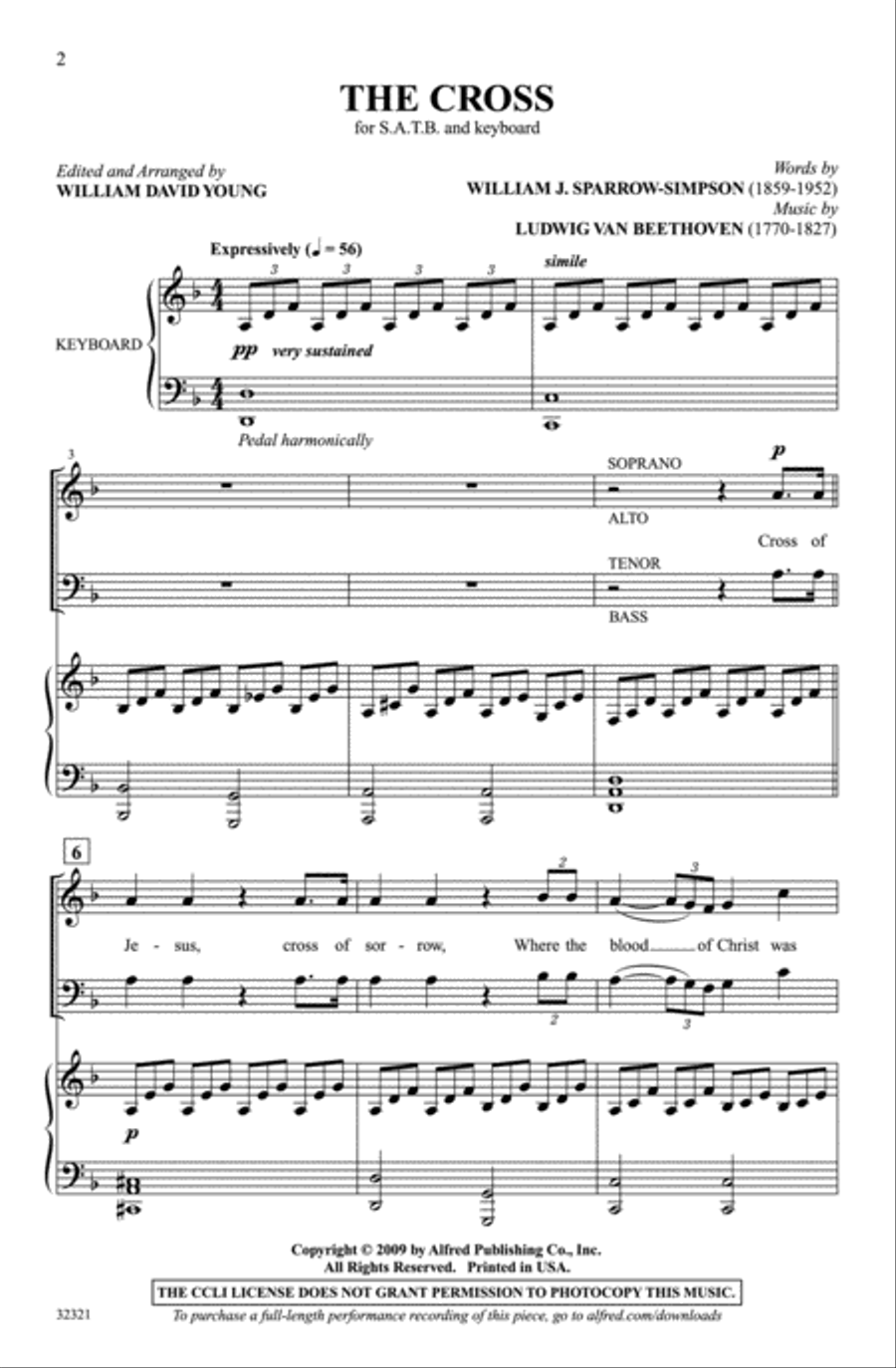 The Cross 4-Part scores gallery preview page 2