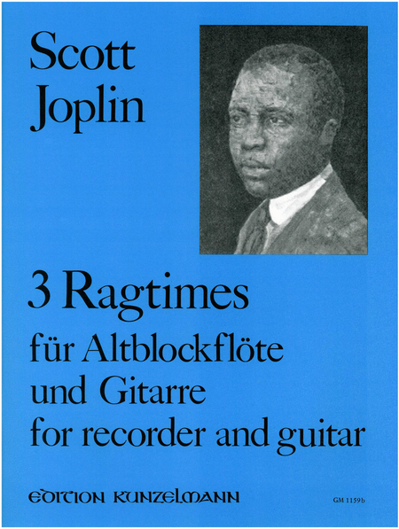 3 ragtimes for treble recorder and guitar