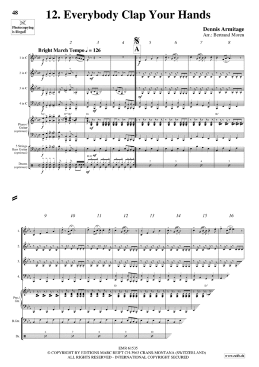 Beer Party Woodwind Quartet scores gallery preview page 14