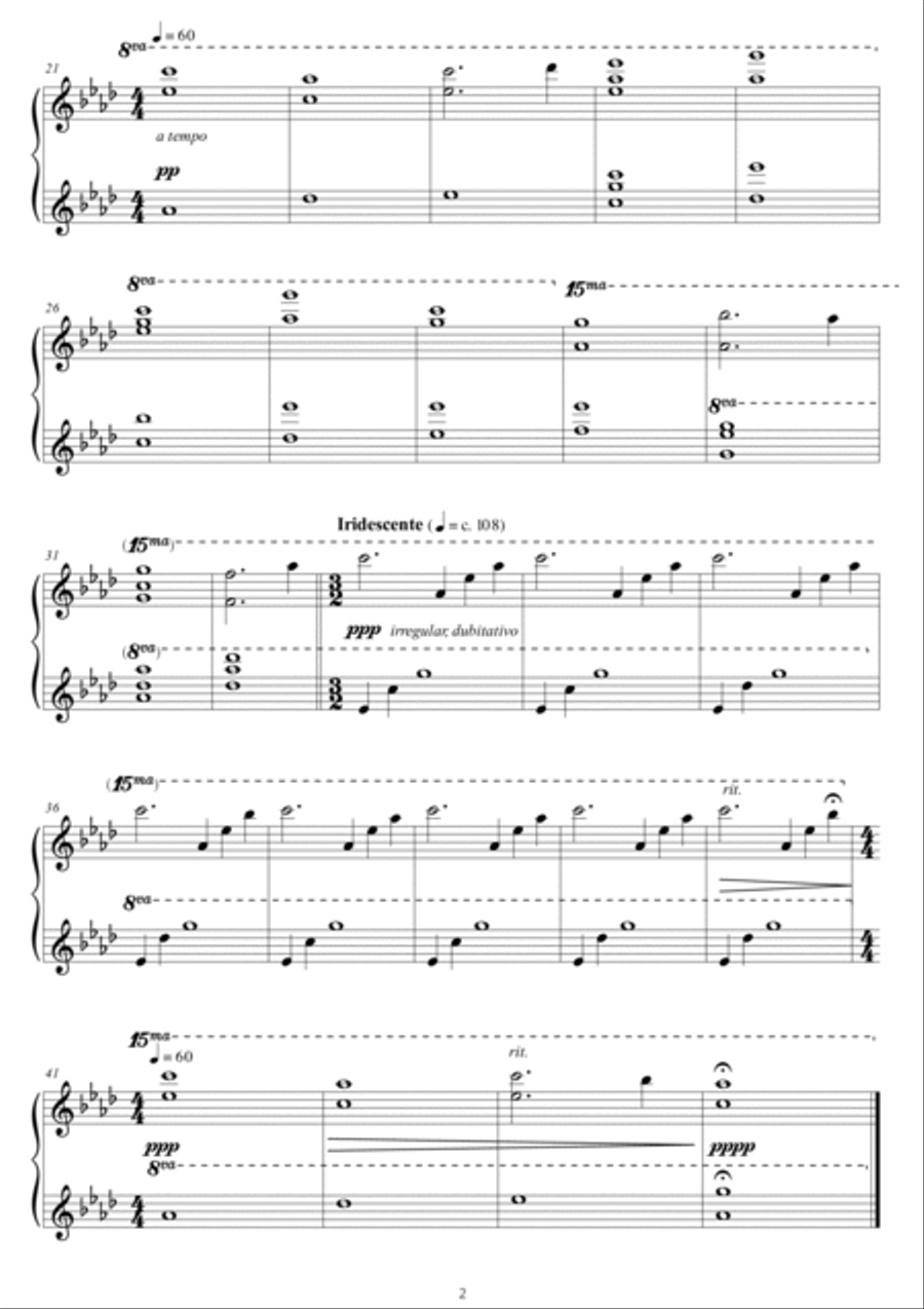 Preludios del silencio Preludios del silencio Piano Solo scores gallery preview page 4