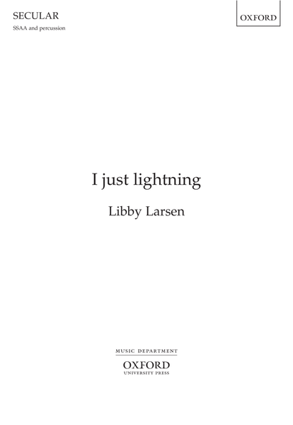 I just lightning